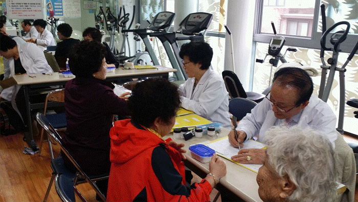 [의료재활] 고려수지침 불광지회 수지침 무료봉사 이미지