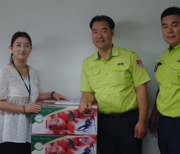 [후원] (주)SECOM 서대문지사 사과 후원 이미지