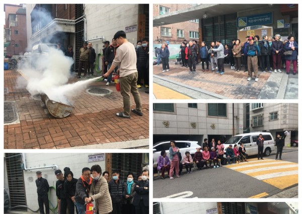 [시설관리] 2018년 역촌 119센터 연계 소방훈련 실시 이미지