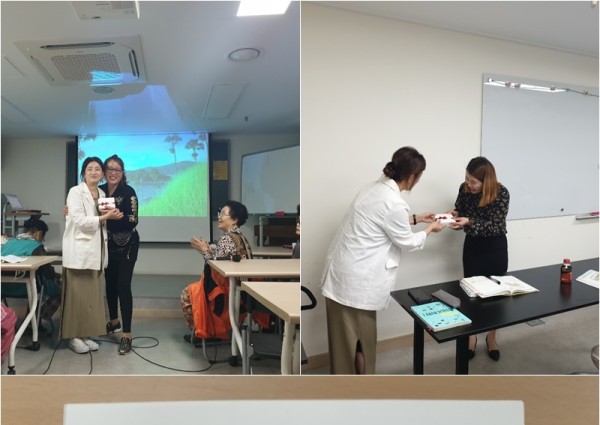[사회교육] 2019년 &#038;#039;스승의 날&#038;#039; 맞이 기념품 전달 이미지