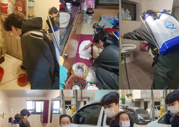 [재가복지사업] 재가복지어르신 2,3,4차 방역서비스 및 후원품전달 이미지