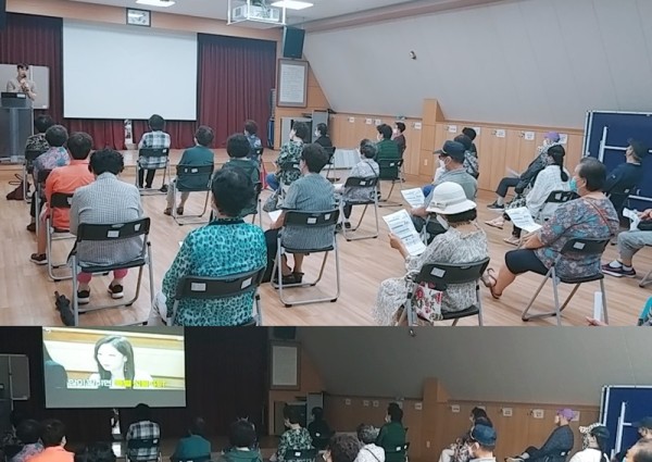 [노인사회활동] 2018년 노인사회활동지원 사업 -CPR(심폐소생술) 교육 실시 이미지