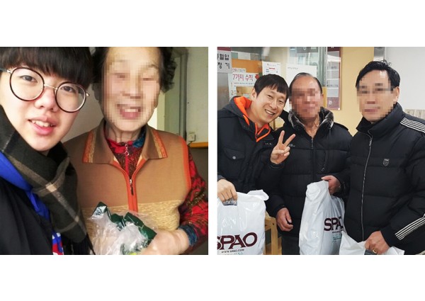 [재가복지] 따뜻한 겨울나기 / 성탄선물+우리은행 공모사업 이미지